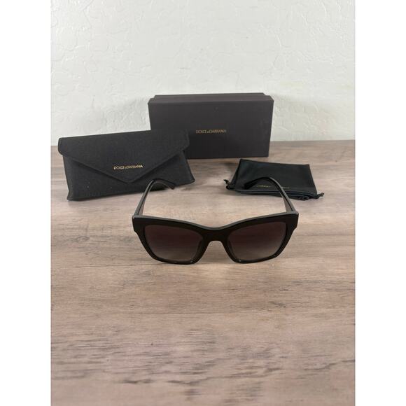Dolce & Gabbana DG‎ 4384-F Black Square Sunglasses- Authentic- New in Box main image 7